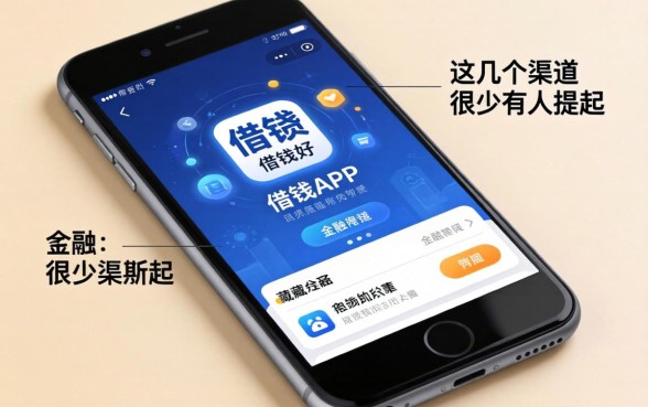 手机里藏着的借钱app，这几个渠道很少有人提起