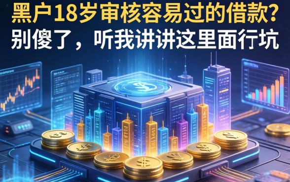 黑户18岁审核容易过的借款？别傻了，听我讲讲这里面的坑