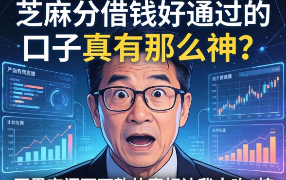 芝麻分借钱好通过的口子真有那么神?网黑夜间可下款的真相让我大吃一惊
