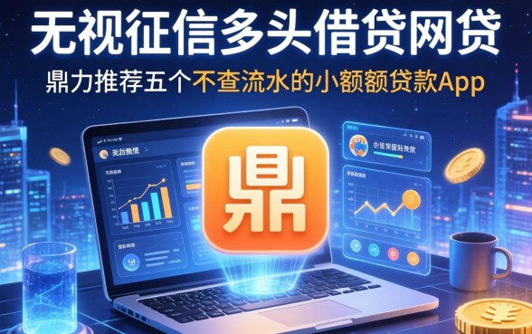 无视征信多头借贷的网贷，鼎力推荐五个不查流水的小额度贷款app