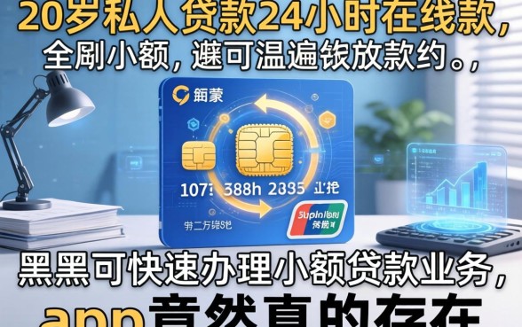 我翻遍全网发现，20岁私人贷款24小时在线放款，黑户可快速办理小额贷款业务的app竟然真的存在
