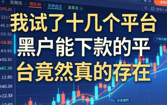 我试了十几个平台，发现黑户能下款的平台竟然真的存在