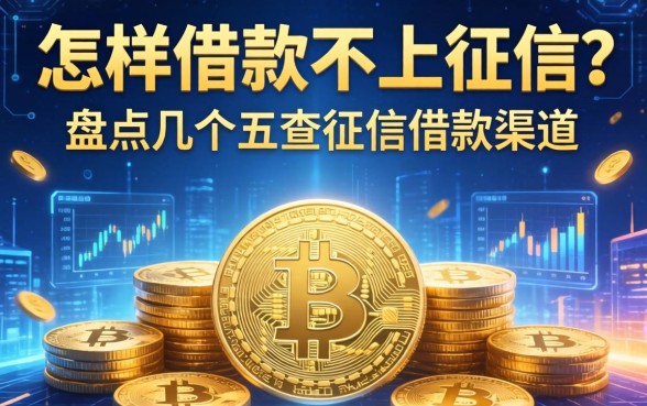 怎样借款不上征信？盘点几个不查征信的借款渠道