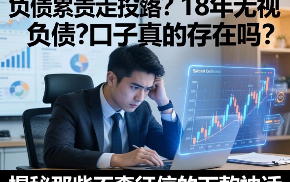 负债累累走投无路？18年无视负债的口子真的存在吗？揭秘那些不查征信的下款神话