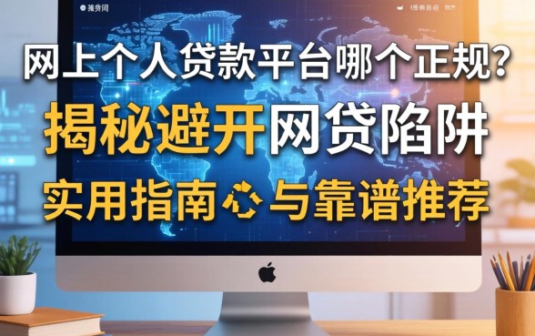 网上个人贷款平台哪个正规？揭秘避开网贷陷阱的实用指南与靠谱推荐
