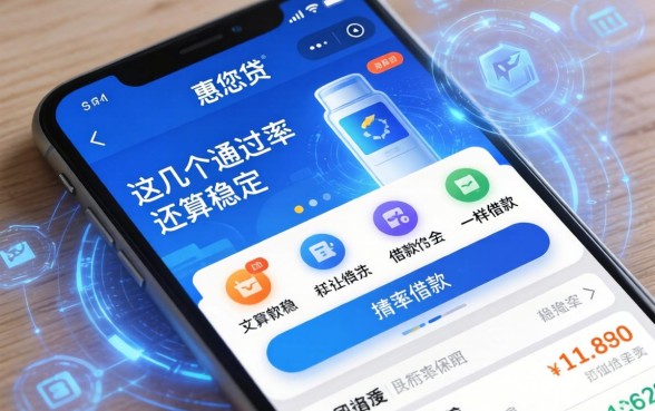 类似惠您贷一样的借款软件，这几个通过率还算稳定