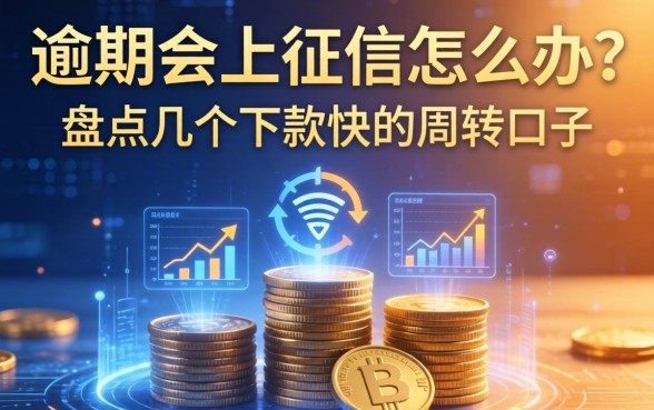 逾期会上征信怎么办？盘点几个下款快的周转口子