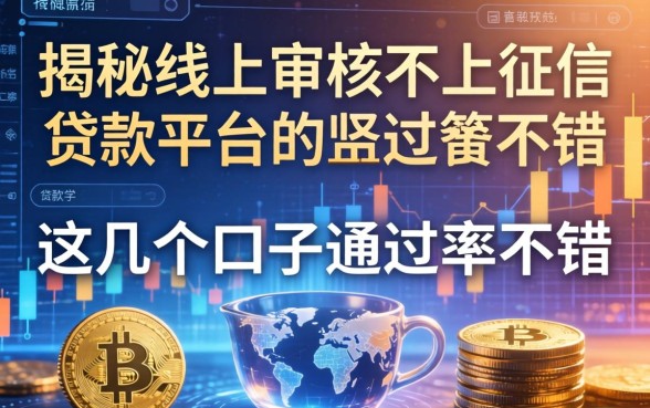 揭秘线上审核不上征信的贷款平台，这几个口子通过率不错