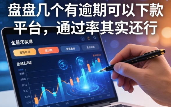 盘点几个有逾期可以下款的平台，通过率其实还行