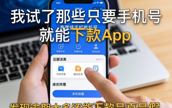 我试了那些只要手机号就能下款的app，发现逾期太多还能下款是真是假