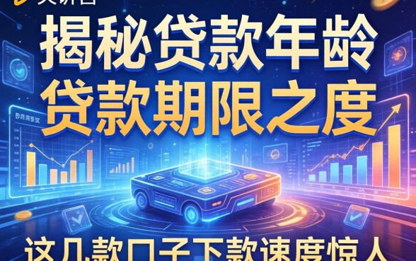 揭秘贷款年龄和贷款期限之和：这几款口子下款速度惊人