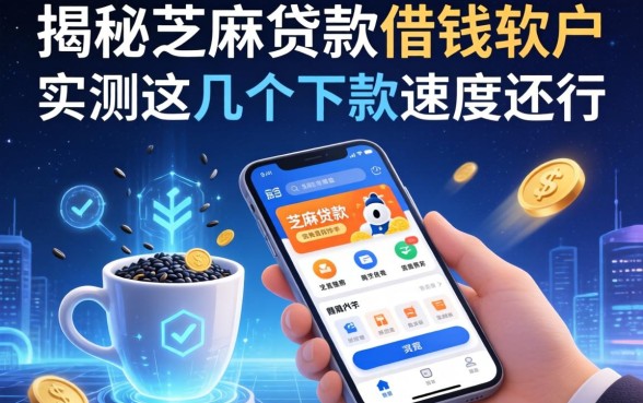 揭秘芝麻贷款借钱软件：实测这几个下款速度还行