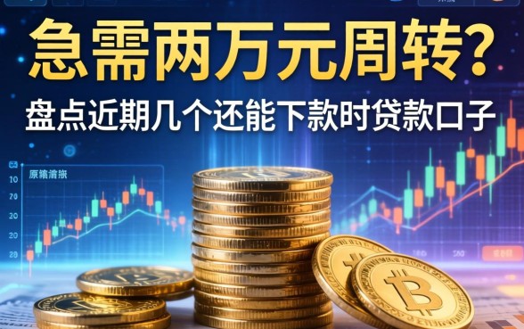 急需两万元周转？盘点近期几个还能下款的贷款口子