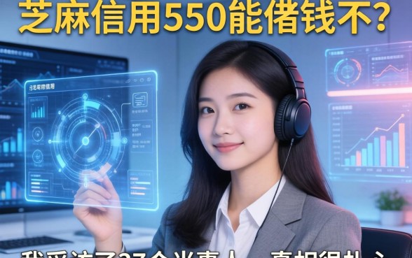 芝麻信用550能借钱不？我采访了37个当事人，真相很扎心