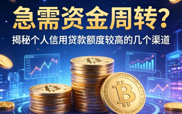 急需资金周转？揭秘个人信用贷款额度较高的几个渠道