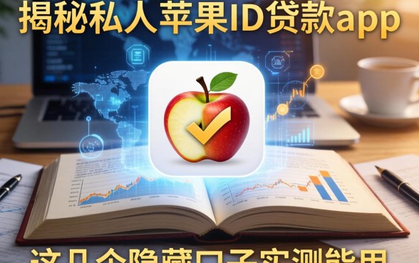 揭秘私人苹果id贷款app：这几个隐藏口子实测能用