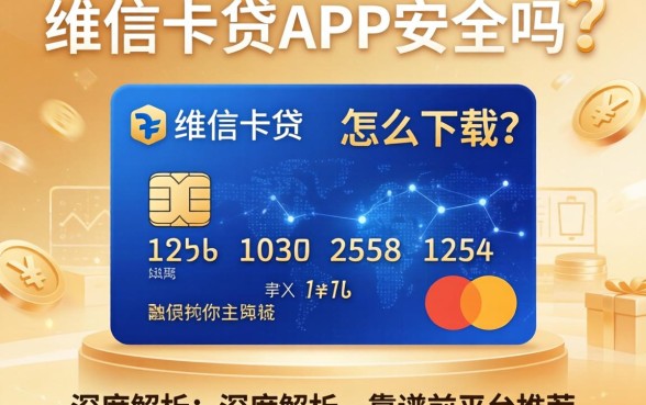 维信卡卡贷app安全吗怎么下载？深度解析与靠谱平台推荐