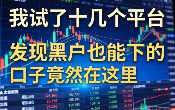 我试了十几个平台，发现黑户也能下的口子竟然在这里