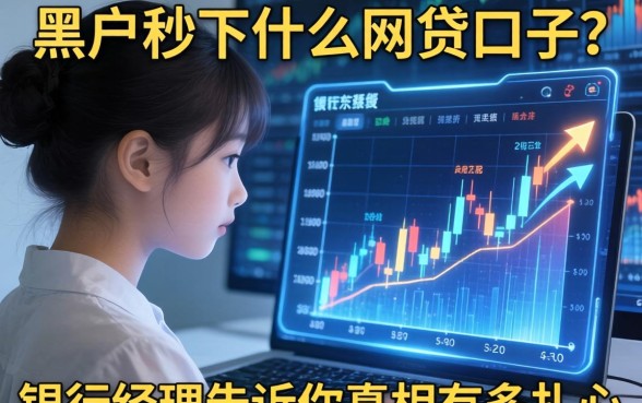 黑户秒下什么网贷口子？银行经理告诉你真相有多扎心