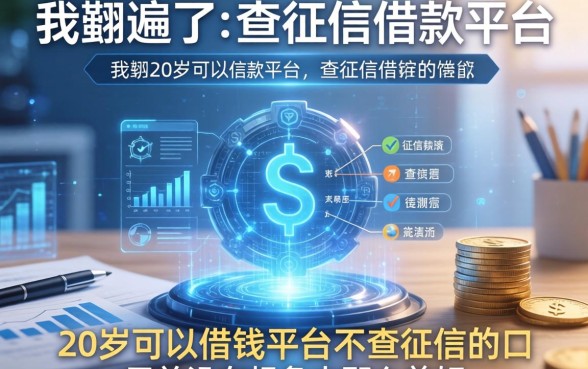 我翻遍了2026不查征信借款平台，发现20岁可以借钱平台不查征信的口子并没有想象中那么美好
