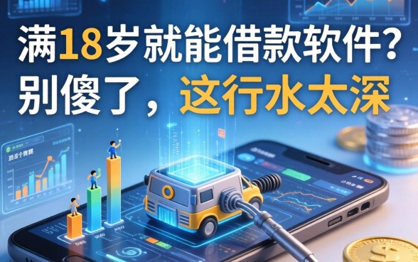 满18岁就能借款的软件？别傻了，这行水太深