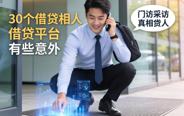 门槛低的借贷平台有哪些？我采访了30个借款人，真相让人意外