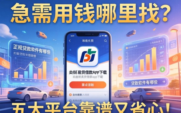 急需用钱哪里找？类似新易贷借款app下载一样正规的贷款软件有哪些？这五大平台靠谱又省心！