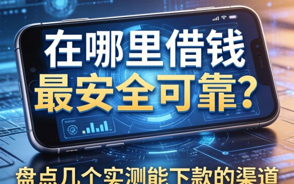 手机在哪里借钱最安全可靠？盘点几个实测能下款的渠道