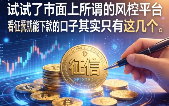 我试了市面上所谓的风控平台，发现不看征信就能下款的口子其实只有这几个