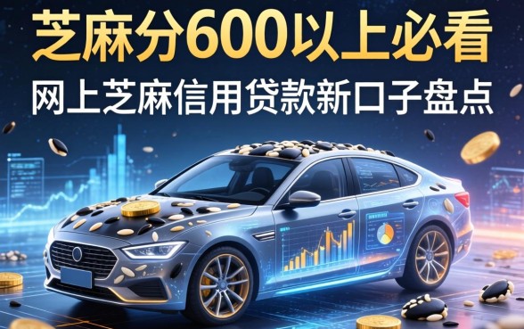 芝麻分600以上必看：网上芝麻信用贷款新口子盘点
