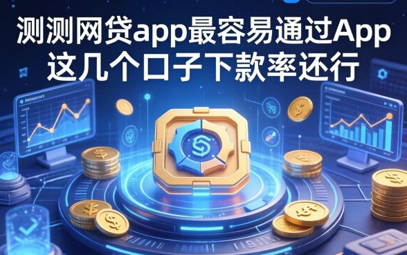实测网贷app最容易通过的app，这几个口子下款率还行