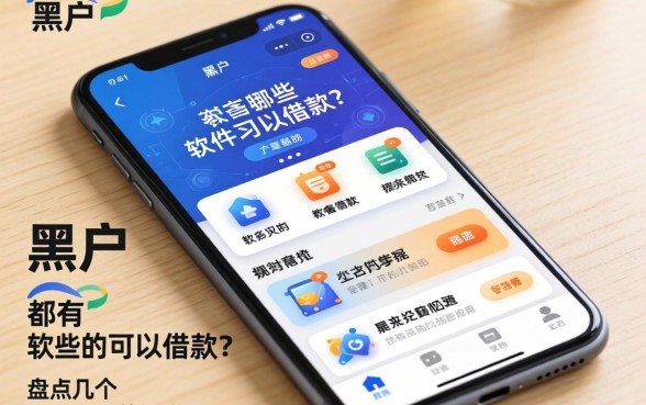 黑户手机上都有哪些软件可以借款？盘点几个下款率高的渠道