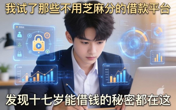 我试了那些不用芝麻分的借款平台，发现十七岁能借钱的秘密都在这