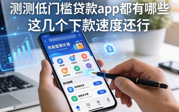 实测低门槛贷款app都有哪些软件，这几个下款速度还行