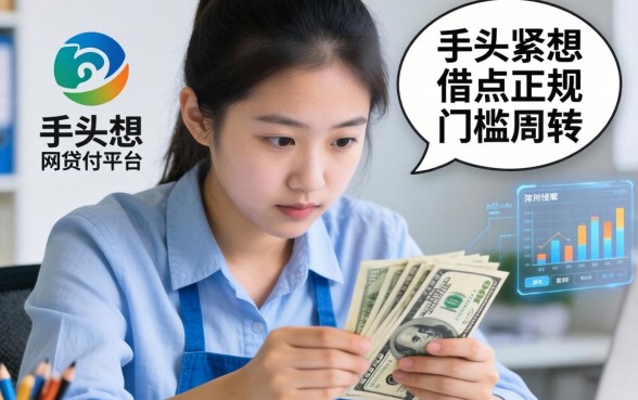 手头紧想借点钱周转，求推荐几个正规门槛低的网贷平台？