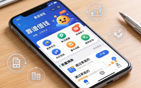 手机靠谱借钱的软件有哪些？整理几个通过率高的平台