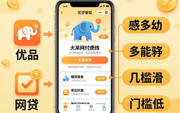 类似小象优品的网贷软件有哪些？整理了几个门槛低的