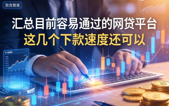 汇总目前容易通过的网贷平台，这几个下款速度还可以