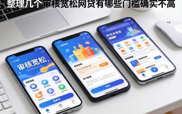 整理了几个审核宽松的网贷有哪些软件，门槛确实不高