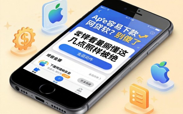 苹果手机容易下款的网贷软件？别傻了，看不懂这几点照样被拒