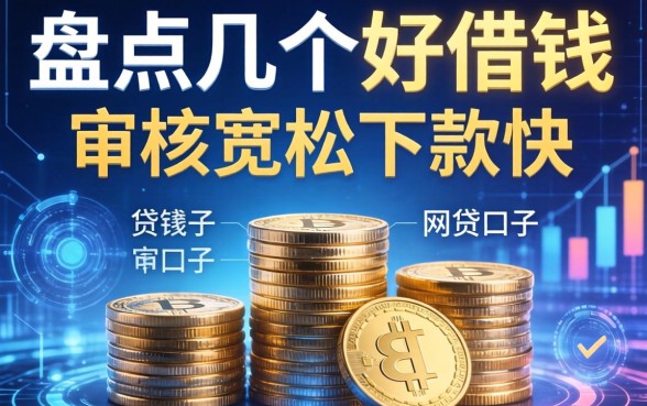 盘点几个好借钱的网贷口子，审核宽松下款快