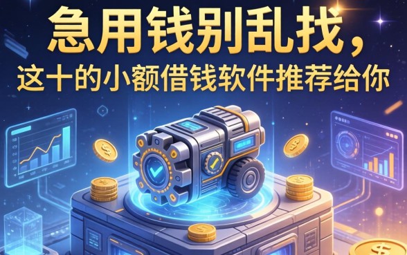 急用钱别乱找，这十个小额借钱软件推荐给你
