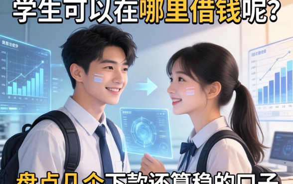 学生可以在哪里借钱呢？盘点几个下款还算稳的口子