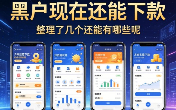 黑户现在还能下款的软件有哪些呢？整理了几个还能下款的