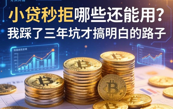 小贷秒拒哪些还能用？我踩了三年坑才搞明白的路子