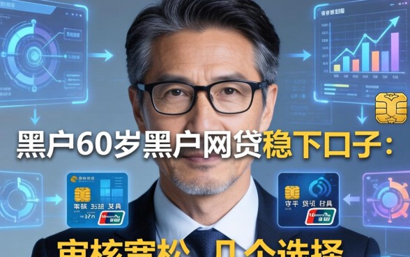 黑户60岁黑户网贷稳下口子：审核宽松的几个选择