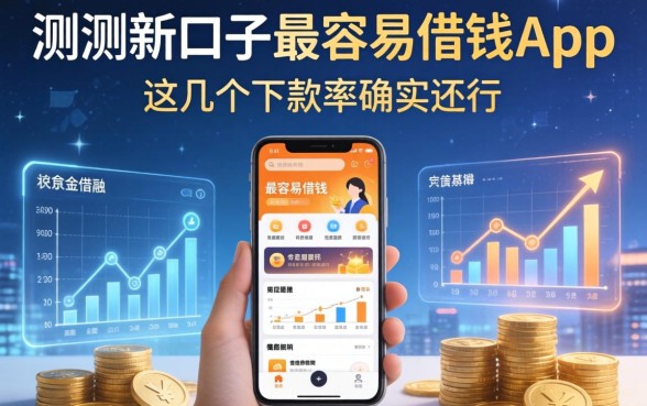 实测新口子最容易借钱的app，这几个下款率确实还行