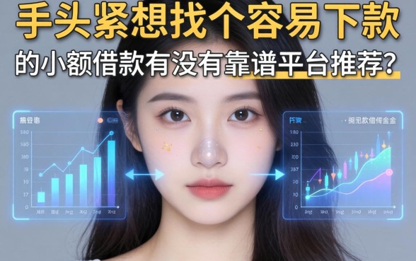 手头紧想找个容易下款的小额借款，有没有靠谱的平台推荐？