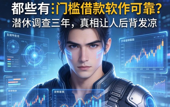 有哪些无门槛借款软件可靠？我潜伏调查三年，真相让人后背发凉