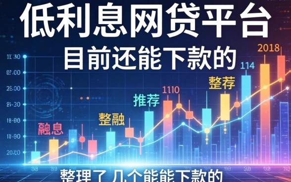 比较低利息的网贷平台推荐：整理了几个目前还能下款的